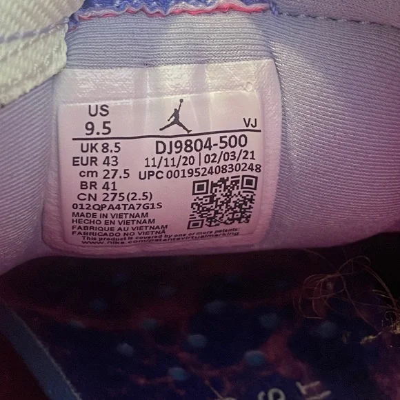 Luka Doncic x Jordan MA2, M Size 9.5 - Picture 7 of 8